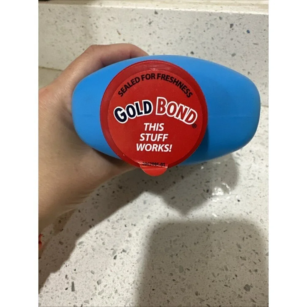 Gold Bond Maximum Strength Foot Powder, 10 Ounce Blue Bottle New WITH TALC
